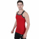 Men's Sleeveless Gym Vest Red